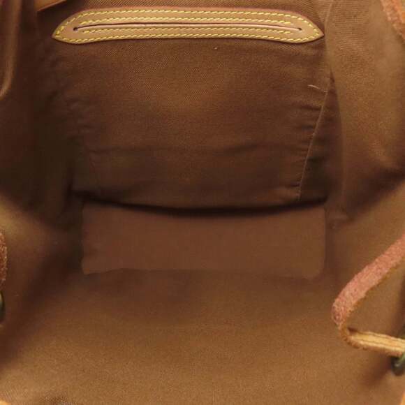 LOUIS VUITTON Authentic Brown Monogram Canvas Backpack main image 16